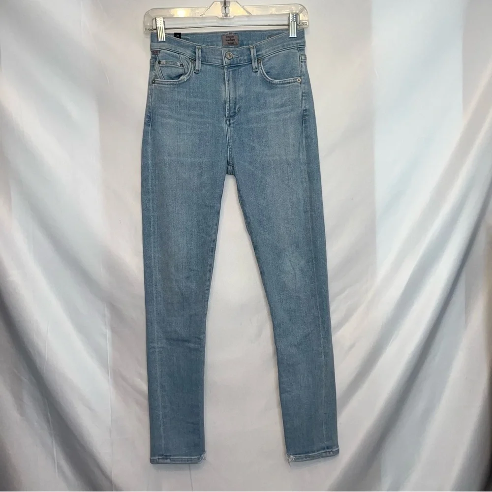 Citizens of Humanity Rocket Crop High Rise Skinny Jeans - Picture 2 of 12